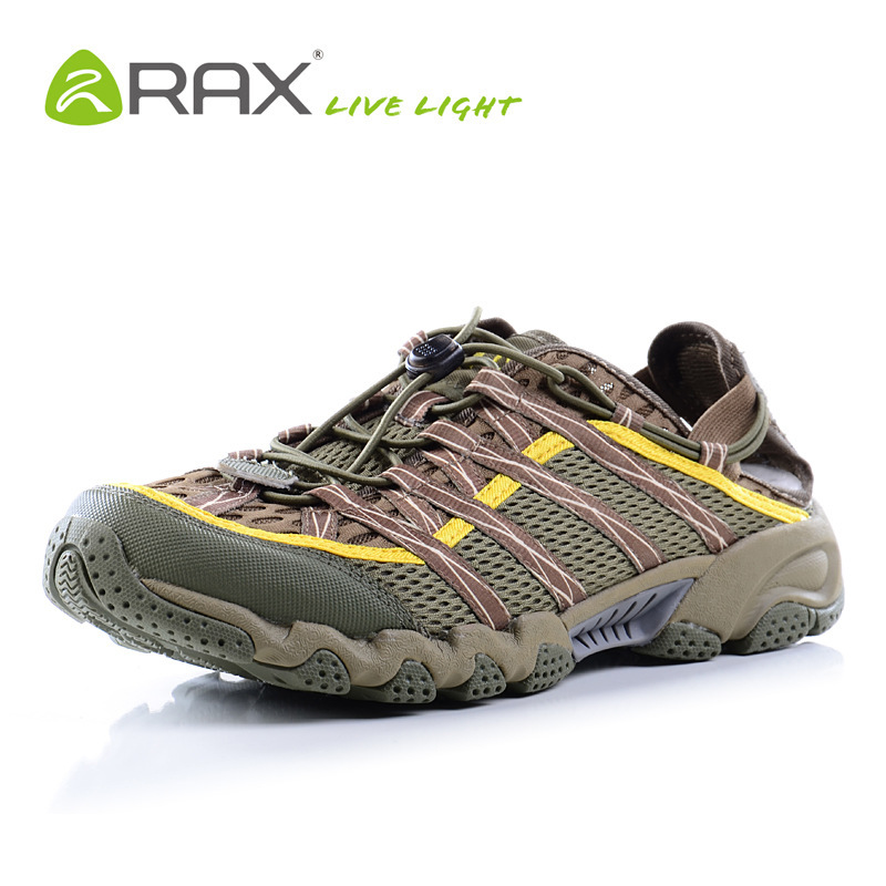 Фотография RAX micro Outdoor lightweight women casual shoes men breathable water-repellent outdoor shoes for men #B1604