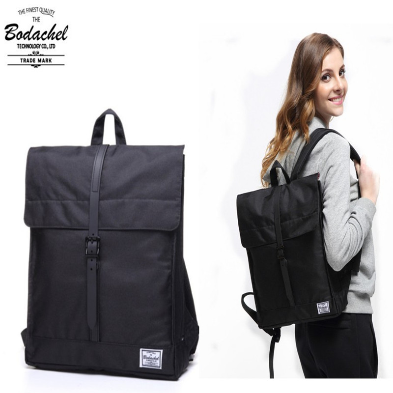 Фотография Bodachel Oxford Square City  Backpack Eastpacks School Bag For Women Girls BC0301