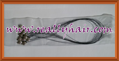 Quality nano font b hair b font font b extension b font fishing line ring font
