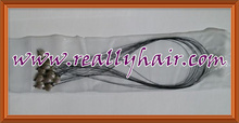 Quality nano hair extension fishing line ring hair extension hook needle 12pcs/bag
