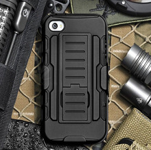 Armor Impact Holster Shockproof Hybrid Hard Case For iPhone 6 Plus Case Back Phone Cover Belt Clip for iPhone6 5.5