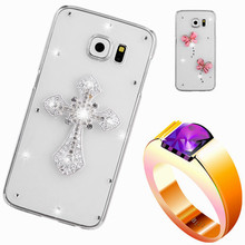 luxury crystal Rhinestone Case For samsung galaxy Note 3 N9000 mobile phone accessories plastic diamond bling shell back cover