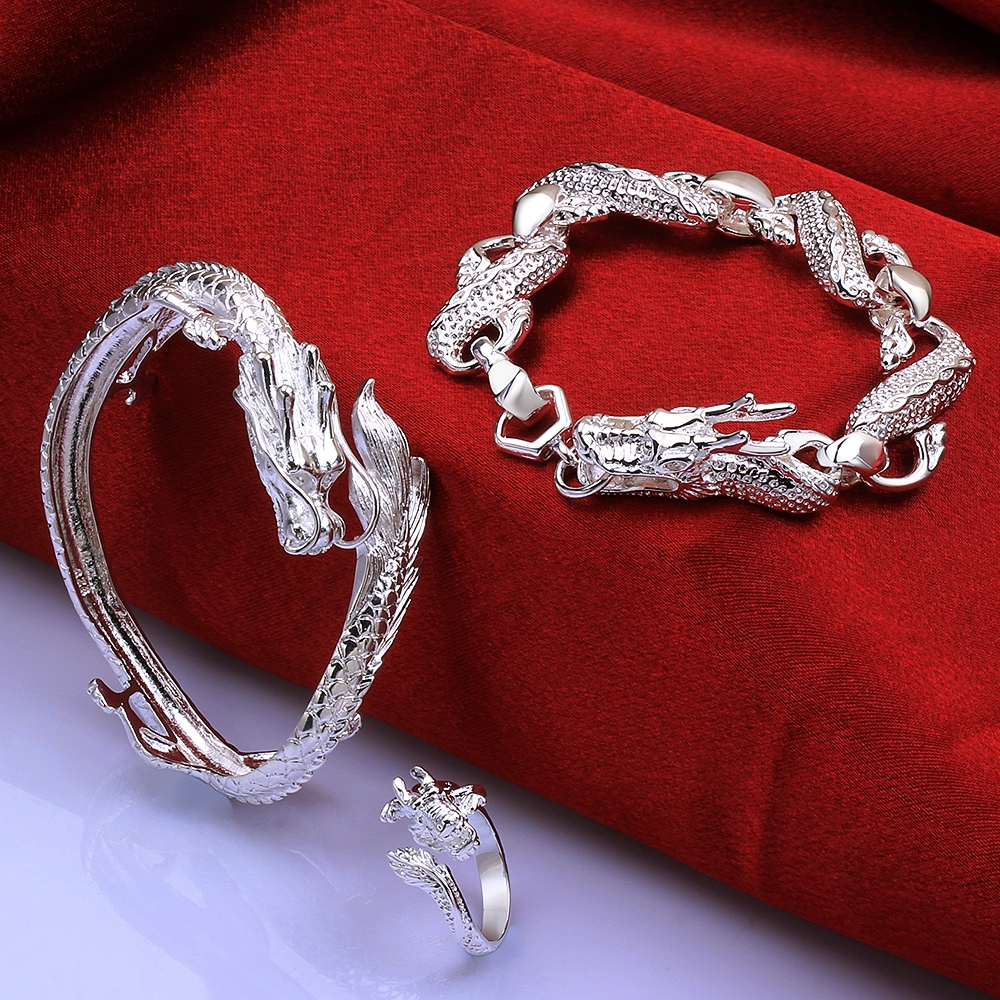 European Bead 925 Silver Brand Bracelet 3MM Snake ...