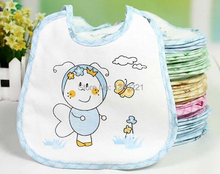 Free Delivery Cotton waterproof slobber towel baby supplies eat Dou Bibs rice bag children eat clothes