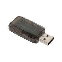 1 pcs USB Sound Cards 3 5mm Audio Headset Headphone Earphone Mic Microphone Jack Converter Adapter