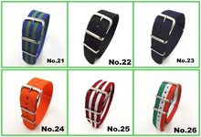 Hot Wholesale 10pcs lot High quality 20MM Nylon Watch band NATO waterproof watch strap fashion wach