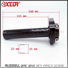 Universal Performance motorcycle CNC alloy throttle handle grip for GY6 scooter,motorcycle