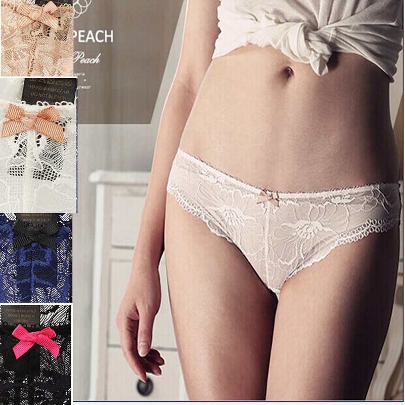 women underware lace bow sexy underpants (12)