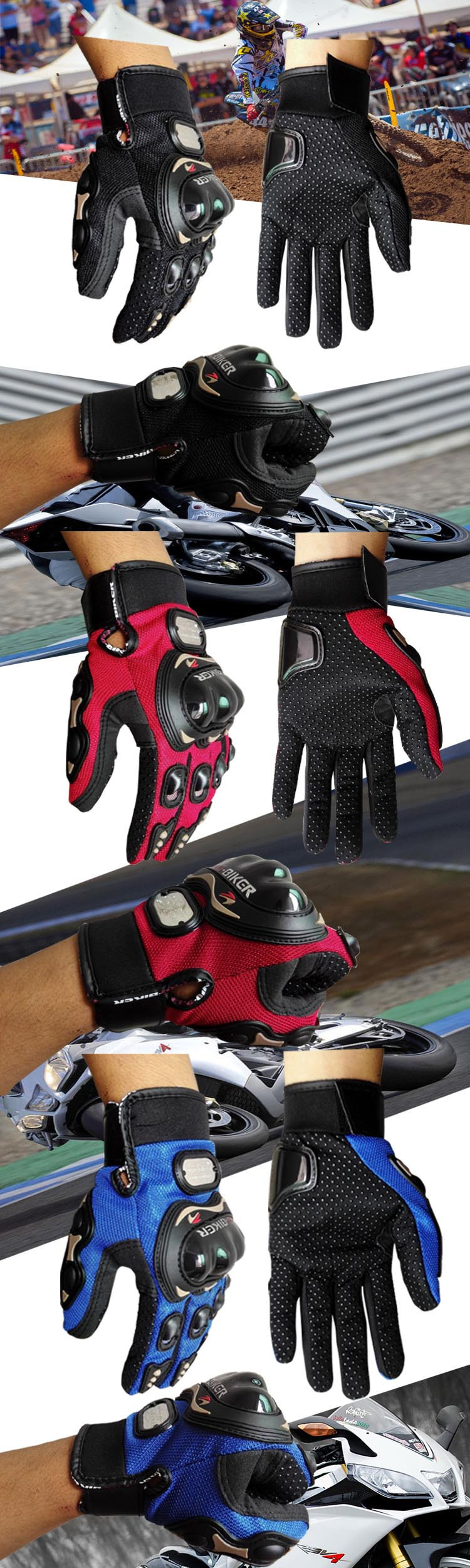 motorcycle gloves show
