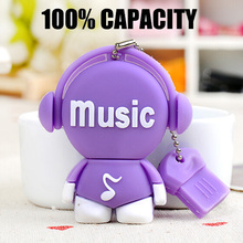 Hot Sell High Speed Cartoon Music Toys USB Flash Drives USB 2.0 Pen Drive 32GB/16GB/8GB/4GB pendrives U disk