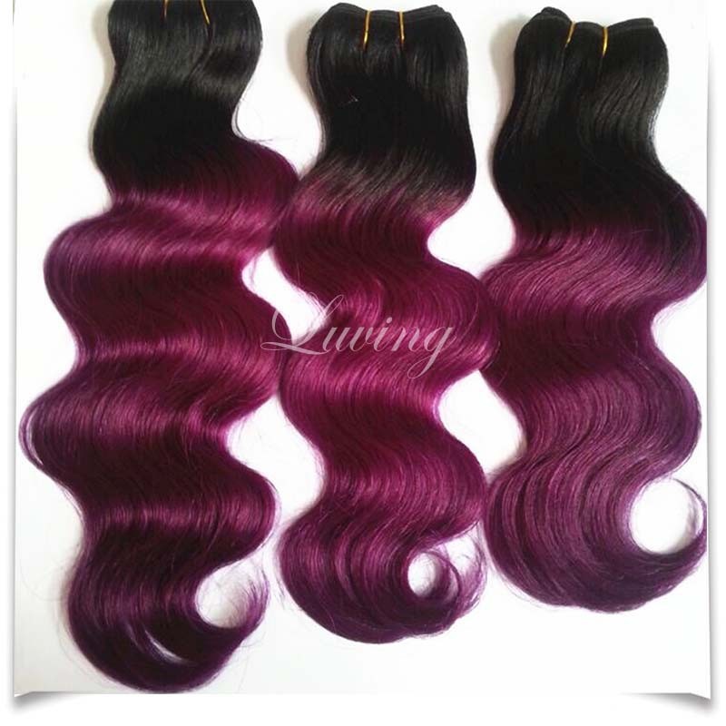 1b Purple ombre human hair (1)
