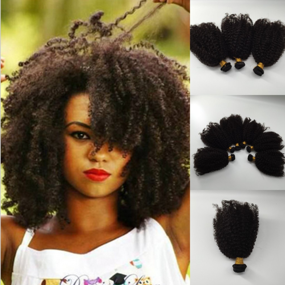 Grade 7A Afro Kinky Curly Hair Weave Unprocessed Mongolian Kinky Curly Hair Extensions Hair Bundles 6pcs/lot
