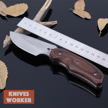 Más nuevo del dólar 076 del cuchillo militar OEM del cuchillo de caza que acampa cuchillo de supervivencia cuchilla fija cuchillos exterior calidad superior el mejor regalo