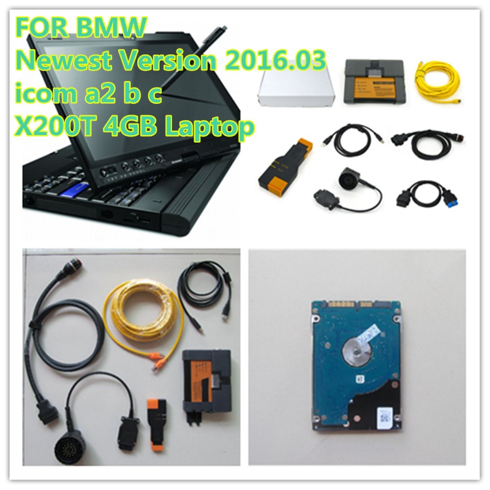   2016.03   500  HDD + Icom A2   .  .  BMW     X200t 4   3in1   