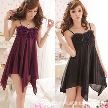 sexy lingerie plus size satin nighty babydoll baby dolls nightwear exotic chemise