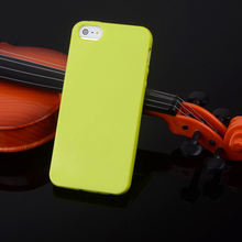 Candy Color Silicone TPU Gel Soft Plastic Case For Apple iPhone 4 4S Rubber Soft Back