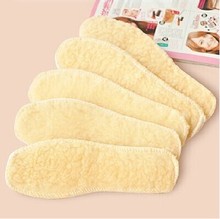 Adult Insoles 2015 Winter Women Super Comfortable & Warm Cashmere Inserts Pads For Men Shoes Accessories Plus Size EU 35-43