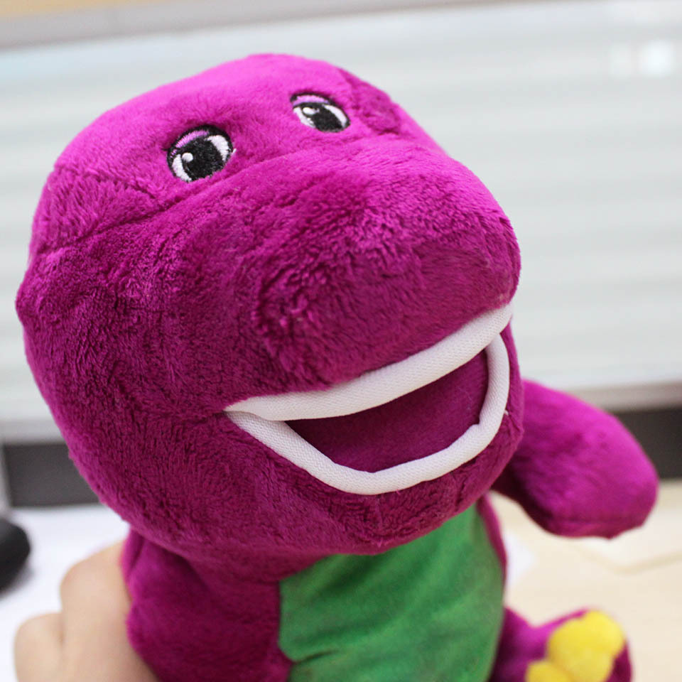 musical barney plush toy