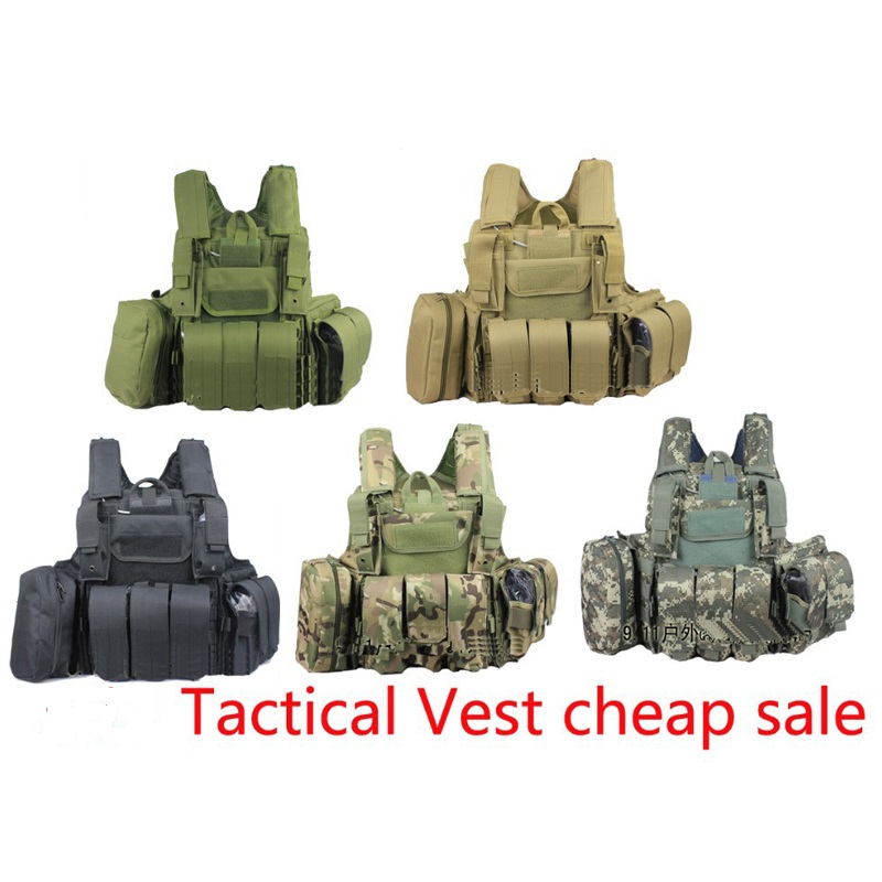 Military army steel wire tactical vest ciras New Molle Combat Strike Plate Carrier 9.11 outdoor live cs Airsoft Paintball Vest