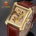 Gold Skeleton Kol Saati Automatic Mechanical Watch Original Top Brand OUYAWEI Luxury Men s Watch Sport
