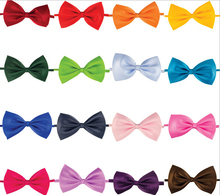 New Formal commercial bow tie male solid color marriage bowties for men candy color butterfly cravat