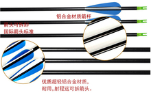 20pcs pack 8 7 mm diameter is 80 cm longSteel Point Fiberglass Hunting Arrows for Compound