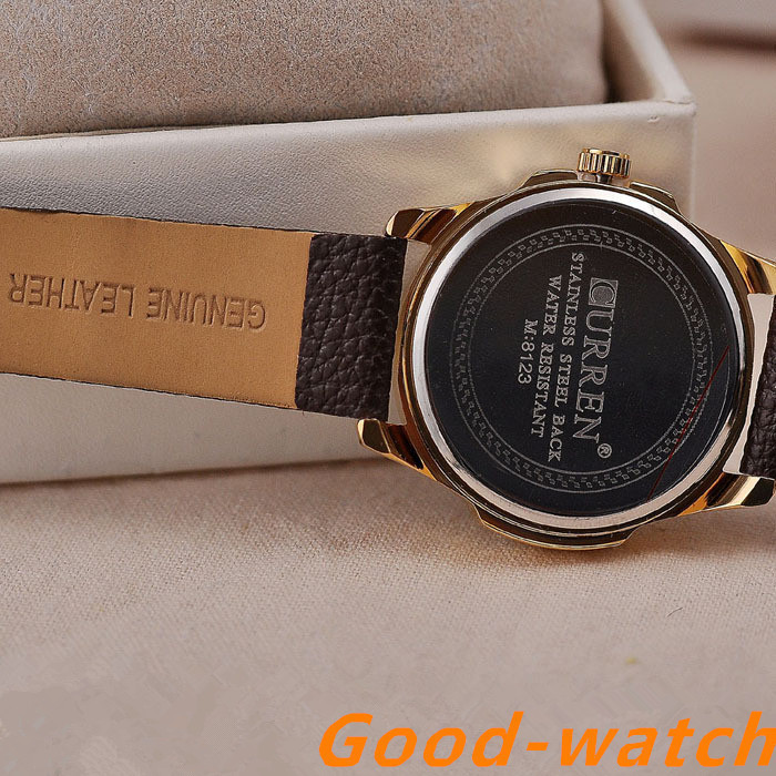 Luxury Brand CURREN 8123 Men military watch Fashion Men wristwatches Quartz men sports watches Casual leather