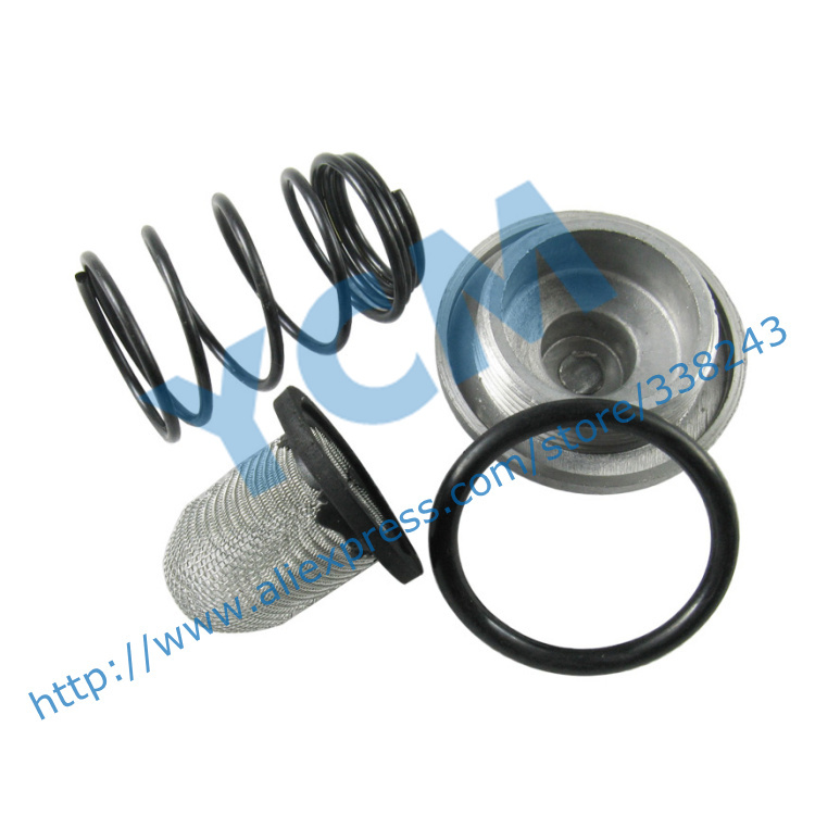 The Oil Drain Screw Mesh Spring font b GY6 b font 50 80 125 150 Engine