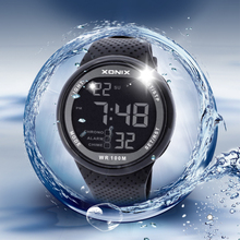 100 M Waterproof Fashion Men Sports Watches , Outdoor Digital Watch Men , Swimming Diving Wristwatch Montre Homme Relojs Hombre