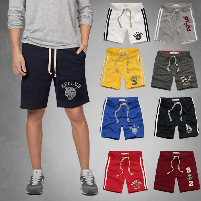 2015 Summer 100% Cotton Shorts Men Casual Beach S...