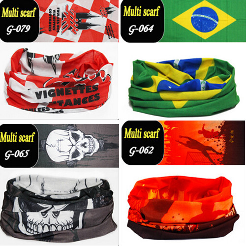 Wholesale 2015 New Arrival Magic Headband Outdoor Sports Cycling Bike Bicycle Riding Multi Head Scarf Scarves Face Mask Bandanas