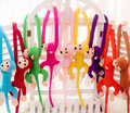 1pcs 60cm long arm monkey from arm to tail plush toys colorful monkey curtains monkey stuffed