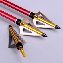 3pcs Hunting Crossbow Arrowhead 100 Grain with 3 Fixed Blades For Archery Bow And Arrow Broadhead
