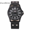 CocoShine A 923 Vintage Classic Men s Waterproof Date Leather Strap Sport Quartz Army Watch