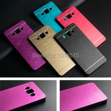 Luxury Brushed Metal Aluminium material case For Samsung Galaxy A5 A5000 phone case cover