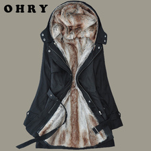 2016 New Winter Jacket Women Slim Thicken Medium-long Coat Plus Size Long Parkas Mujer Cotton-Padded Down Coats Wadded Jackets