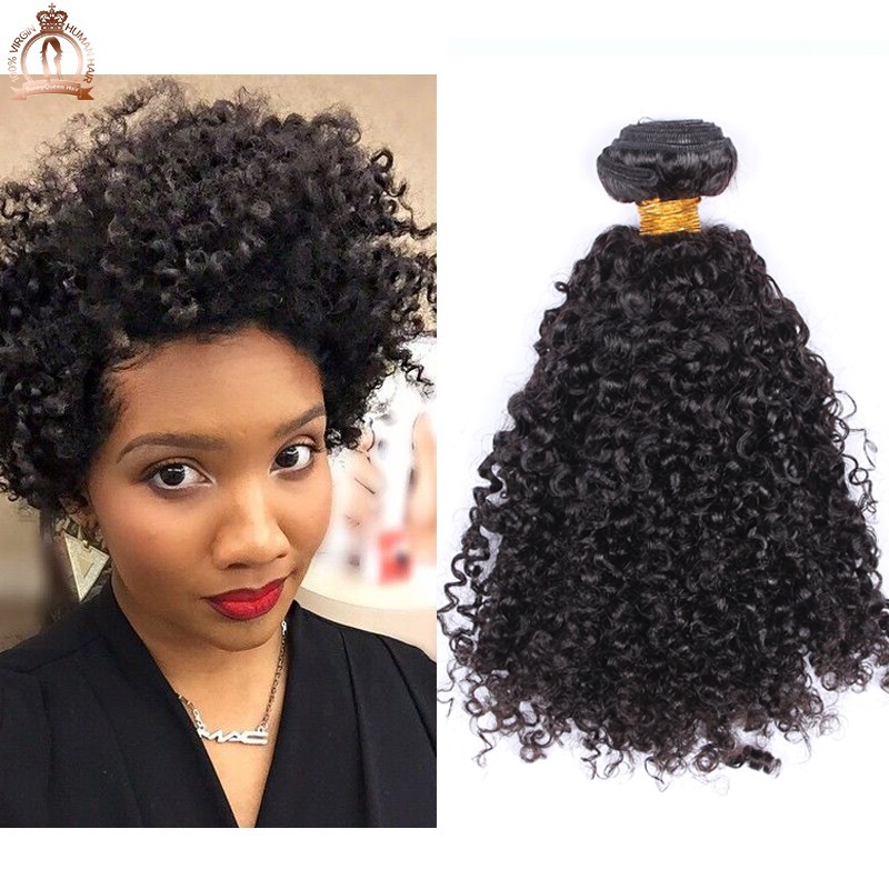 100 Unprocessed Mongolian Kinky Curly Hair Extensions 3pcs Kinky