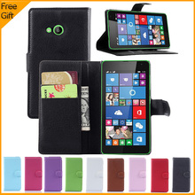2015 New Arrival Wallet Style PU Leather Flip Cover Case For Microsoft Nokia Lumia 535 Cell