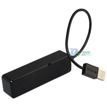 3 Port USB2 0 Hub 1 Smart Charging Port Adapter for Tablet PC Smartphone Black j