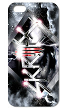 Retail Skrillex New Arrival Hot 1pc Hybrid White Mobile Cellphone Cover Hard Cases For IPHONE 5 5s Free Shipping