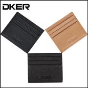 Ultra-thin new desig high quality leather card wallets 8.8*10*1cm