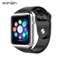 Bluetooth Connectivity Smart Watch Sport Pedometer Men Wristwatch Camera SIM Card HD Touch Smartwatch For IOS