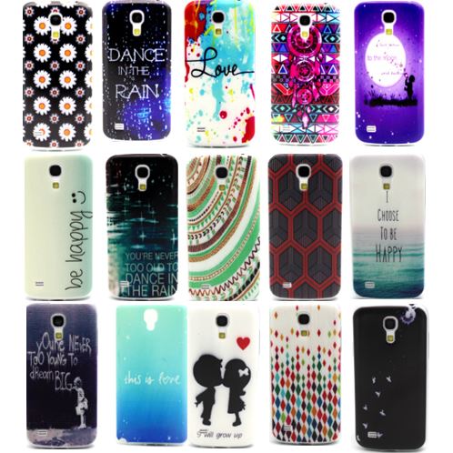 Gel TPU Slim Soft Case Back Cover For Samsung Galaxy S4 Mini i9190 i9192 i9195 font
