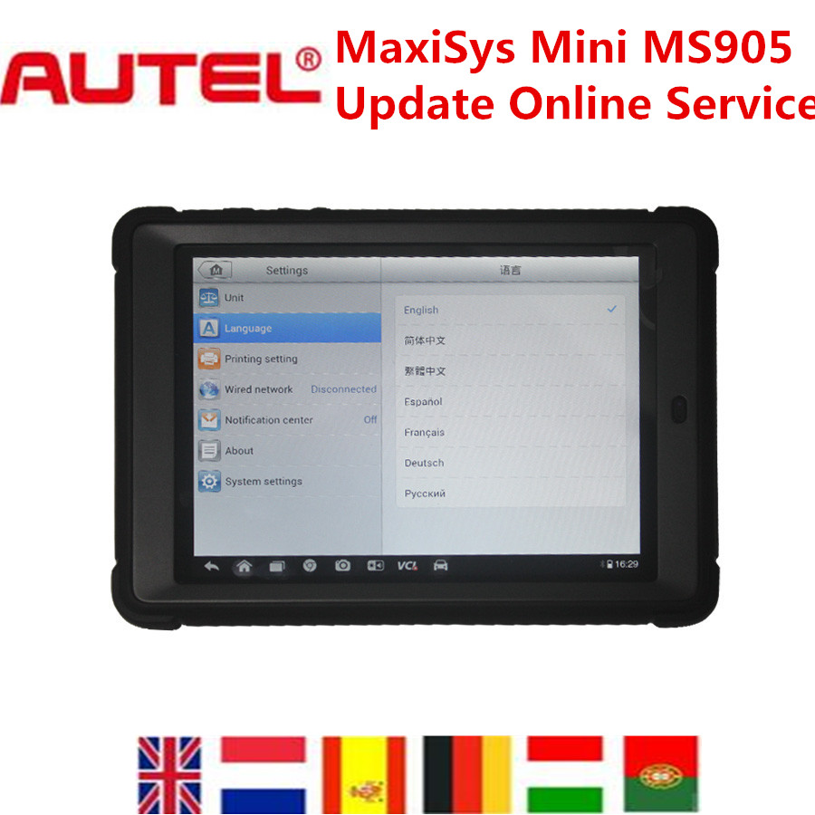 100%  Autel Maxisys 905 Maxisys  MS905       Maxisys 905 SD  