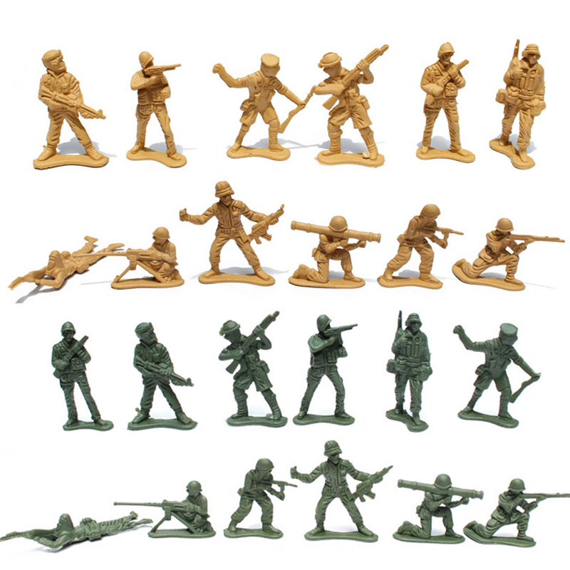 toy soldiers exercise