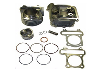 80cc Big Bore Kit 47mm Cylinder Head Piston Ring Set Scooter Engine Parts GY6 50