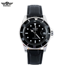 New Luxury Brand Winner Men’s Automatic Self-winding Mechanical Watches Leather Strap Band Males Casual Wristwatch Clocks reloj