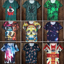 Originálne pánske trička s 3D potlačou z Aliexpress
