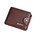 2016 Hot Slae Men Bifold Wallet Luxury Leather Men s ID Card Holder Inside Zip Purse