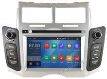 Android 4.4 Car DVD player Radio Stereo GPS Navigation  for Toyota Yaris 2005 2006 2007 2008 2009  2010 2011 / 3G WIFI OBD DVR